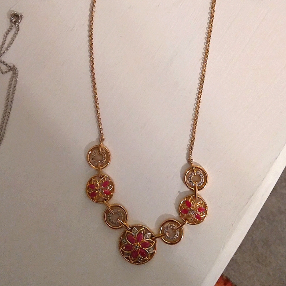 Assorted silver and gold jewelry